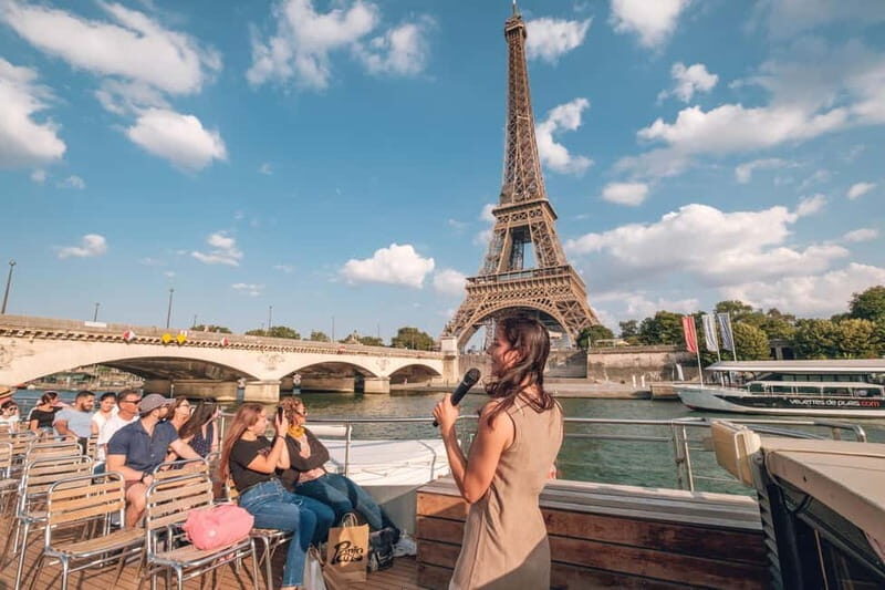 Paris: Seine River Cruise with a Live Guide - Your One-Hour Route Includes the Eiffel Tower Side, Then the Museums