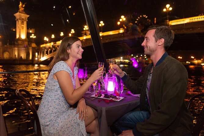 Paris Seine River Dinner Cruise with Champagne and Window Seating - The landmarks: your Seine route, stop by stop