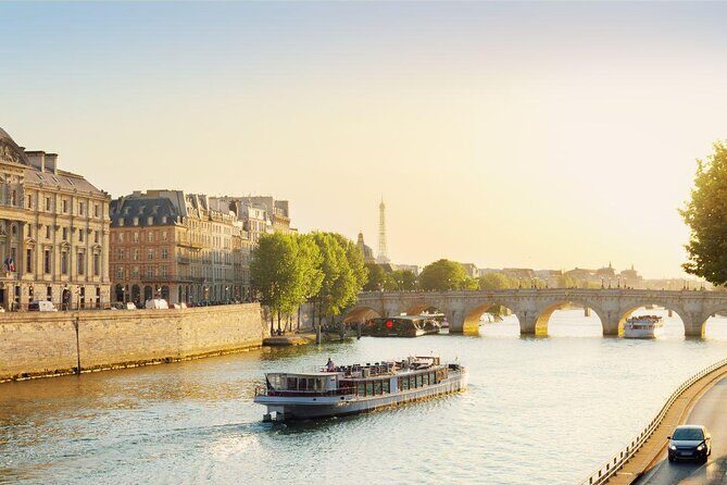 Seine River Cruise flexible ticket with Audio in Paris - 1 Hour - Key highlights at a glance