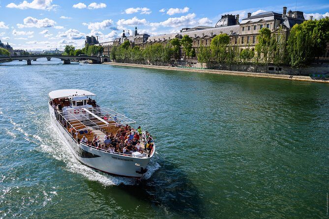 Seine River Direct Access Guided Cruise - More than landmarks: Institut de France, Académie Française, and the Pont Neuf masks
